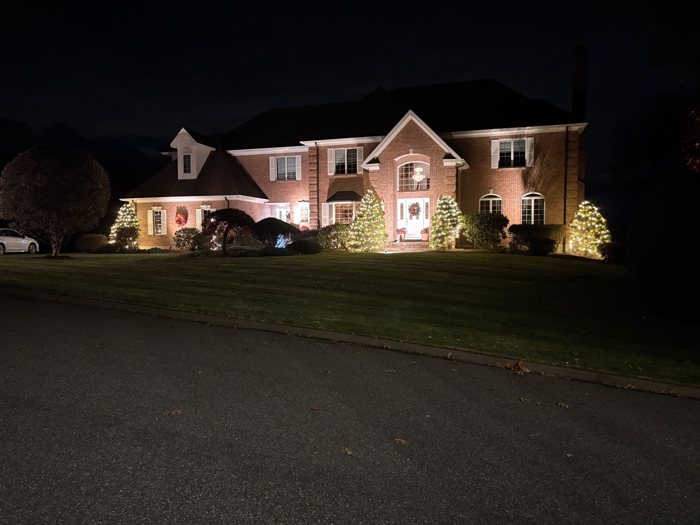 The same house, real photo, lit by Light Joy