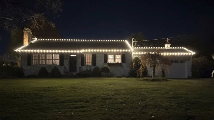 The same house, real photo, lit by Light Joy